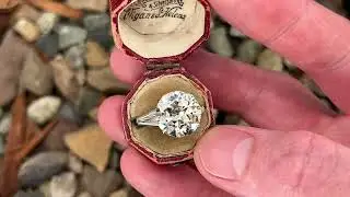 Vintage 7 Carat Transitional Cut Diamond in Today's New Arrival Batch, Sku EJ21201