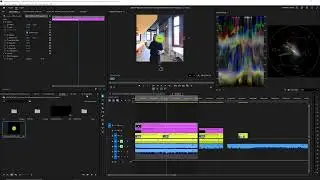 Как добавить патч с логотипом или патч в нижней части экрана в Premiere Pro к видеофайлам Insta36...