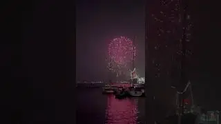 2023 Long Beach Independence Day fireworks show at the Queen Mary