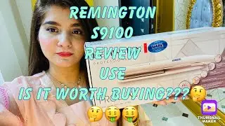 Remington Straightener S9100 ||REVIEW ,PRICE || how to straight your hair