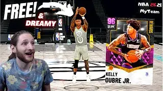 FREE Pink Diamond Kelly Oubre Gameplay! Worth The Grind? NBA 2K21 MyTeam