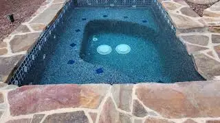 rockwall,spa and pebble plaster   HD 1080p