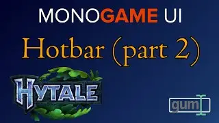 Hytale in Monogame: Wire up the Hotbar