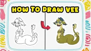 How to Draw Vee from The Owl House &ndash; Character Art Lesson