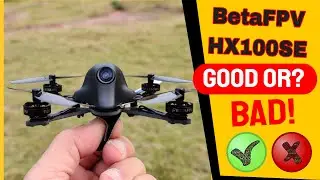 BetaFPV HX100SE Toothpick FPV Racing Drone Quick flight Review