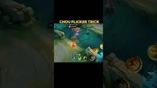 CHOU FLICKER COMBO TRICK TUTORIAL✅#mobalegends5v5 #moba5v5pippin #moba5v5english #chou #shorts