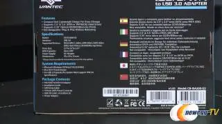 Обзор адаптера VANTEC CB-ISA200-U3 IDE/SATAIII &mdash; USB 3.0 &mdash; Newegg TV