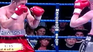 Neil Dawson v tony moran. 6 knockdowns