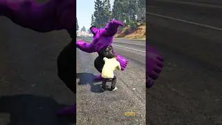 Violet Hulk Kicked Franklin 😱 #shorts