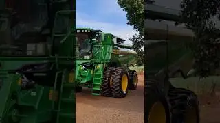 Nova Jhon Deere S5  😍💚 #virakshorts #agro #maquinasagricolas #jhonderee #S5