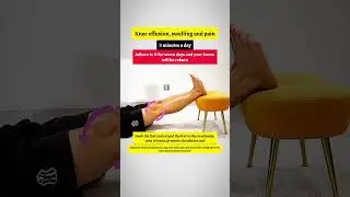 Knee effusion, swelling and pain #qigong #taichi #pain
