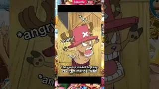 One Piece | Tony Tony Chopper Angry [ edit / AMV] 🤣😂👀  #onepiece #tonytonychopper #chopper  #shorts