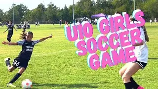 U10 vs. U12 GIRLS SOCCER GAME | full game