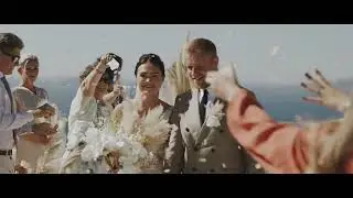 Pampas Dream @ Cavo Ventus&hellip; Destination Wedding in Santorini island Greece