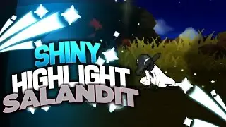 SHINY FEMALE SALANDIT HIGHLIGHT!  - SHINY SALANDIT AFTER 862 ENCOUNTERS - Pokemon Sun & Moon Shiny