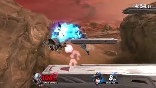 Dark Samus Vs. Dark Pit