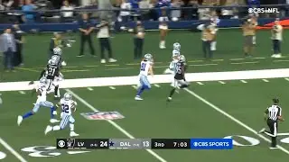 Tony Pollard 100 Yard Touchdown