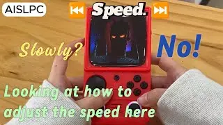 AISLPC R36 Handheld Essential Trick: Enable Game Fast-Forward & Slow Motion with One Button Combo!