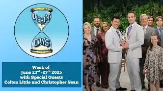 Colton Little and Christopher Sean join Dishin' Days week of June 23rd-27th, 2025