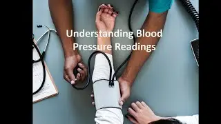 Blood pressure categories/reading understanding
