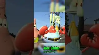 Mr Krab Tries Arbys Luigi VS Tails: FOOD STAND FIGHT #nintendo #luigi #tails #animated