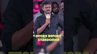&ldquo;Story Before Stardom.&rdquo; &ndash; Director A R Sajeev&rsquo;s Powerful Speech | Om Shanti Shanti Shantih