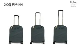 Обзор чемодана Kipling INDULGE Charcoal (29V) S Маленький KI4558_29V