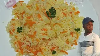 Carrot Rice || If you have two carrots, try this carrot rice recipe (Mchele ya harusi)