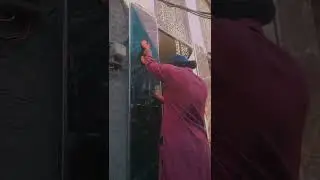 Tile install in main pillars
