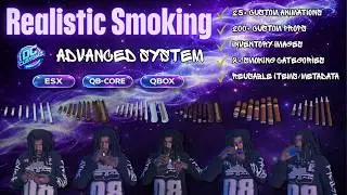 Realistic Smoking Script Fivem + Custom Props/Animations