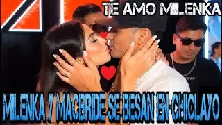 MILENKA NOLASCO  y MACPAVO se BESAN EN SU CUMPLEAÑOS #milenkanolasco