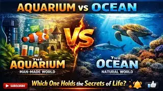 A Glass-Bound Ocean vs the Infinite Sea | Where Does Life Truly Thrive?
