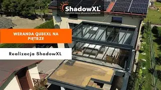 Weranda Qube na piętrze &ndash; wyjątkowa przestrzeń relaksu z widokiem | Realizacja ShadowXL