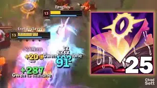 Gwen with Full Stack of Mejai be like..