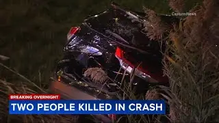2 killed in crash on I-88 in North Aurora, Illinois State Police say