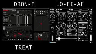 Treat x Twisted Tools DRON-E + Unfiltered Audio LO-FI-AF - granular textures