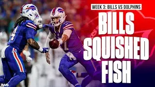 Josh Allen Surgical, James Cook Erupts: Bills Top Dolphins to Move to 3-0
