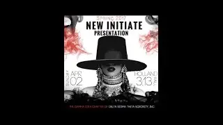 Hampton University-Gamma Iota Chapter-Delta Sigma Theta Sorority, Inc.- Spring 2017-April 2, 2017
