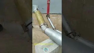45&deg;elbow to pipe fittings one positions two lines fitting#pipefitterjunction