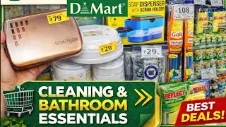 Dmart Bathroom & Cleaning Essentials🧼Low price must buy Items💰Dmart Affordable price products 