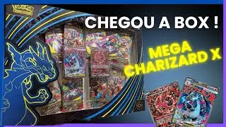 ABRINDO BOX DO MEGA CHARIZARD X 😱🔥 Valeu a pena?
