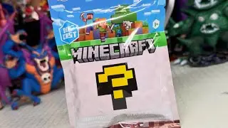 Minecraft Nanometal Figure Unboxing Review! Aiming for 2 Secret Figures!