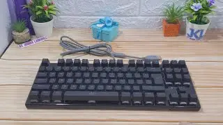Modding Gigaware k28 mechnical keyboard | Replacing Blue to Brown Switches