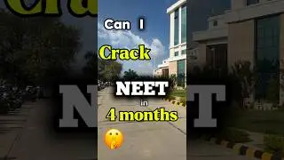Honest Truth🤬: NEET 2026 Possible if you START NOW! #neet2026 #neetpreparation