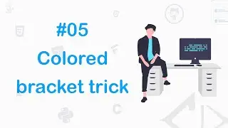 #05 The Colorized bracket trick| #CodePointer #CodingHack #Shorts 🔥