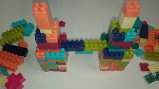 Lego Blocks ASMR Twin Towers/Satisfying Tower Building Game/Building Legoblocks#asmr#lego#satisfying