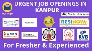 Jobs in Kanpur | Job for Freshers | Job for Experienced