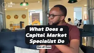 What does a  Capital Market  Specialist Do?