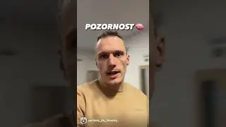 Pozornost je hlavn&iacute; zbraň tren&eacute;ra 🏋🏻🧠 #trenink #trener #cviceni #pohyb #pozornost #gym #inspirace