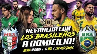 En vivo SEMIFINALES!: MÉXICO VS BRASIL. Copa del Mundo Kings League Nations 2026.